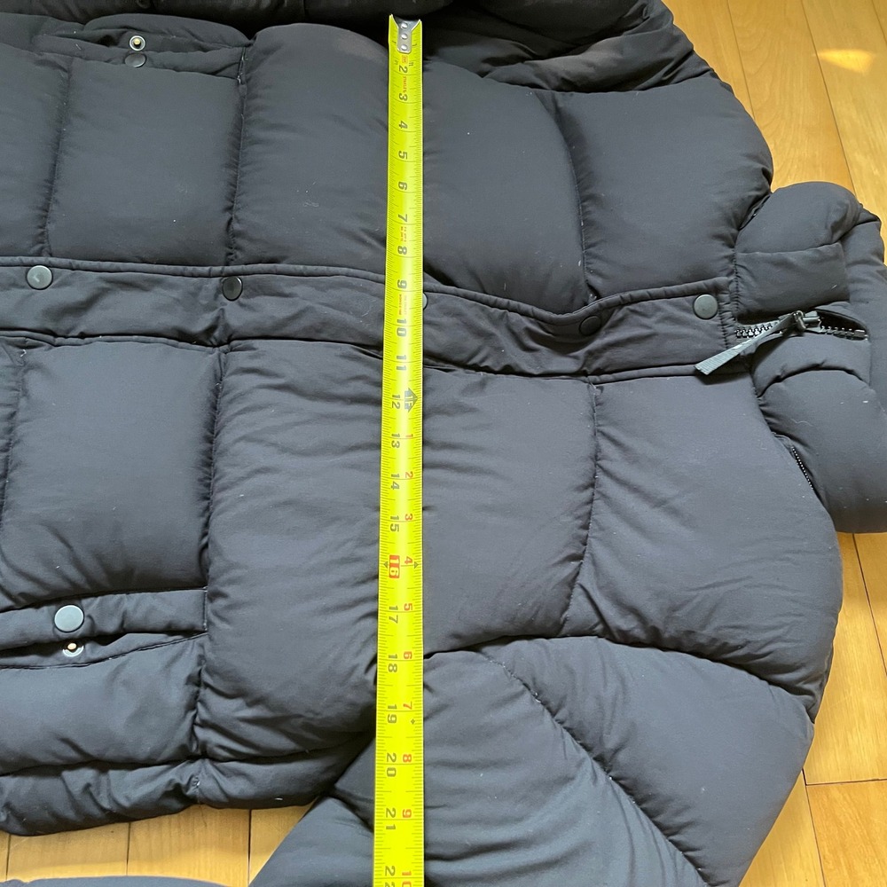 Tna Aritzia The Super Puff Jacket Navy Blue Matte Puffer Winter Coat Mens Small - Picture 5 of 10